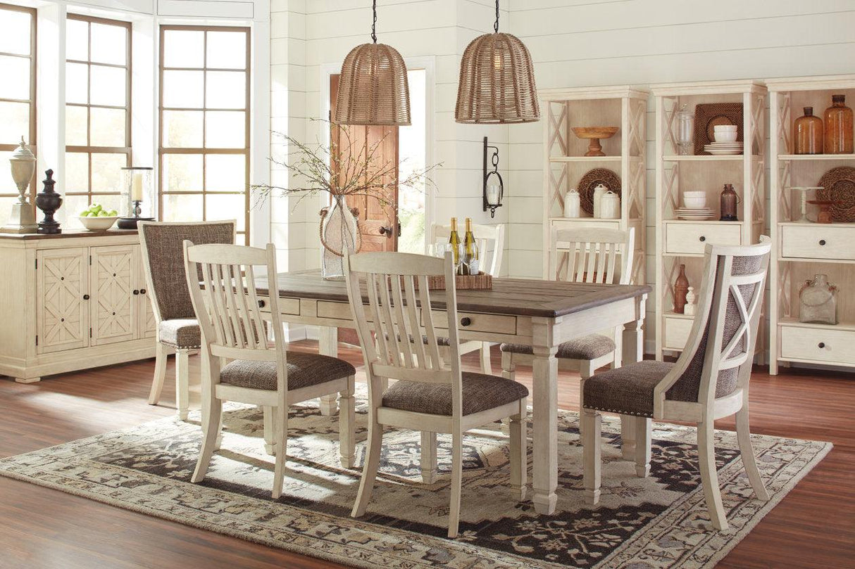 Bolanburg Two-tone Dining Chair, Set of 2 by Ashley at Eve Furniture