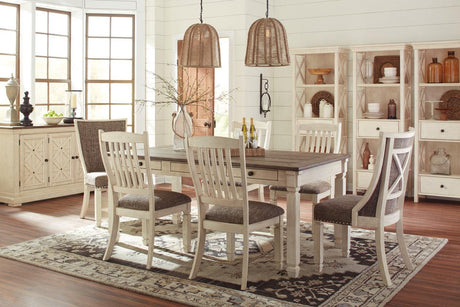 Bolanburg Two-tone Dining Chair, Set of 2 by Ashley at Eve Furniture