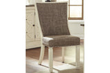 Bolanburg Two-tone Dining Chair, Set of 2 by Ashley at Eve Furniture
