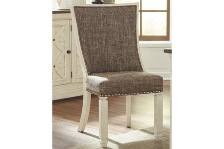 Bolanburg Two-tone Dining Chair, Set of 2 by Ashley at Eve Furniture