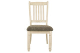 Bolanburg Two-tone Dining Chair, Set of 2 by Ashley at Eve Furniture