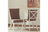 Bolanburg Two-tone Dining Chair, Set of 2 by Ashley at Eve Furniture