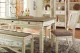 Bolanburg Two-tone Dining Table by Ashley at Eve Furniture