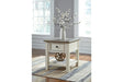 Bolanburg Two-tone End Table by Ashley at Eve Furniture