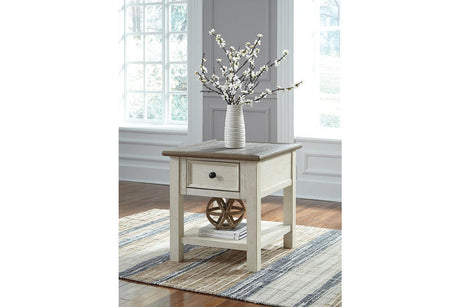 Bolanburg Two-tone End Table by Ashley at Eve Furniture