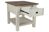 Bolanburg Two-tone End Table by Ashley at Eve Furniture