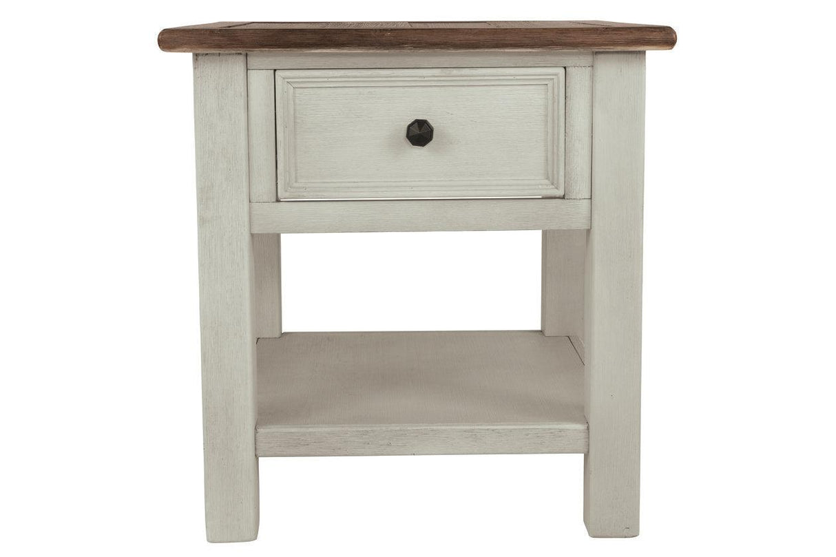 Bolanburg Two-tone End Table by Ashley at Eve Furniture