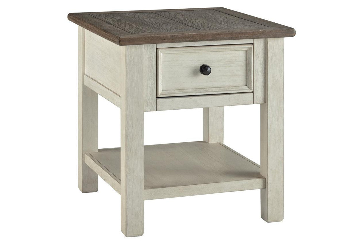 Bolanburg Two-tone End Table by Ashley at Eve Furniture