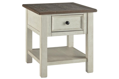 Bolanburg Two-tone End Table by Ashley at Eve Furniture