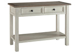 Bolanburg Two-tone Sofa/Console Table by Ashley at Eve Furniture