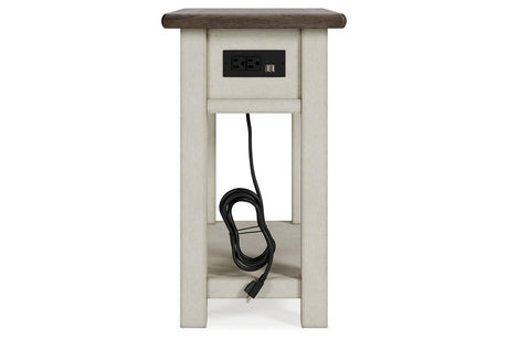 Bolanburg Two-tone Chairside End Table by Ashley at Eve Furniture