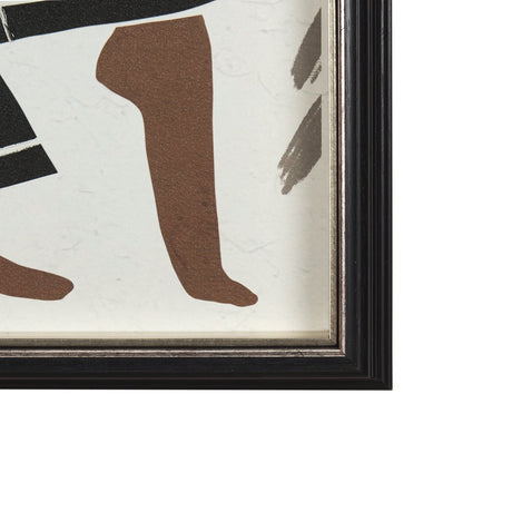 Bold People - Rowan by Mercana Studio Hand Embellished Textured Framed Art Print Matted under Glass by Mercana at Eve Furniture