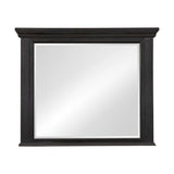 Bolingbrook Wire-Brushed Charcoal Mirror (Mirror Only) by Homelegance at Eve Furniture
