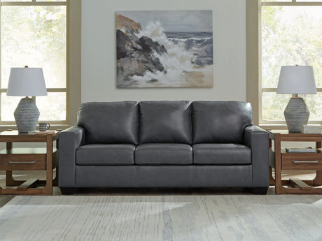 Bolsena Admiral Leather Sofa by Ashley at Eve Furniture