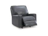 Bolsena Admiral Manual Leather Recliner by Ashley at Eve Furniture