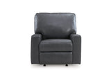 Bolsena Admiral Manual Leather Recliner by Ashley at Eve Furniture