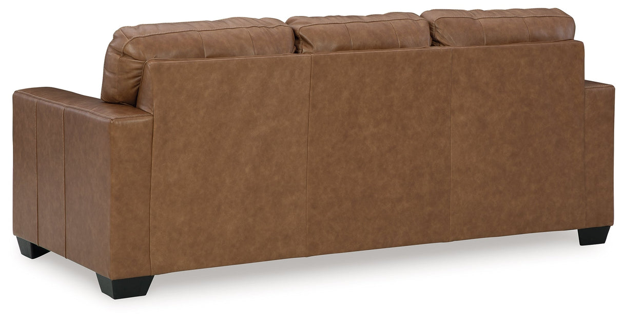 Caramel Leather Sofa