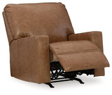 Bolsena Caramel Recliner by Ashley at Eve Furniture