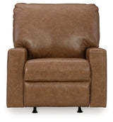 Bolsena Caramel Recliner by Ashley at Eve Furniture
