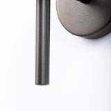 Boltern II Black Toned Glass Globe Wall Sconce by Mercana at Eve Furniture