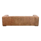 Bolton Brown Leather Sofa by Moe's Home at Eve Furniture
