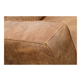 Bolton Brown Leather Sofa by Moe's Home at Eve Furniture