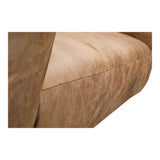 Bolton Brown Leather Sofa by Moe's Home at Eve Furniture