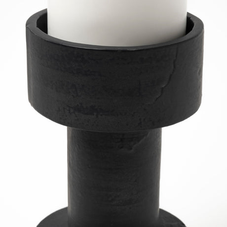 Bolton I Black Metal Table Candle Holders by Mercana at Eve Furniture
