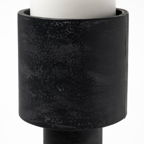 Bolton I Black Metal Table Candle Holders by Mercana at Eve Furniture