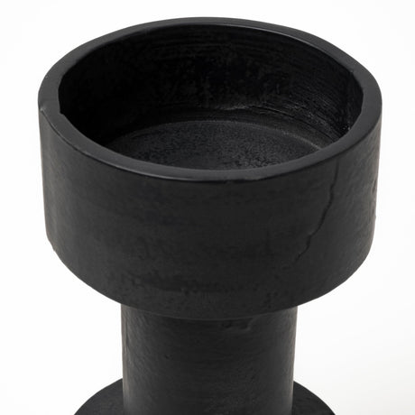 Bolton I Black Metal Table Candle Holders by Mercana at Eve Furniture