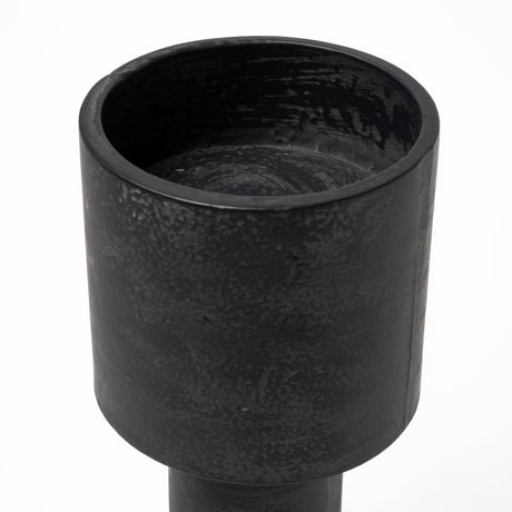 Bolton I Black Metal Table Candle Holders by Mercana at Eve Furniture
