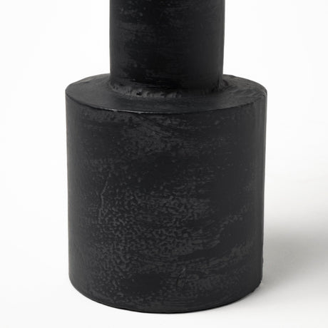 Bolton I Black Metal Table Candle Holders by Mercana at Eve Furniture