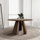 Bolton Round Walnut Dining Table by Ashcroft Imports at Eve Furniture