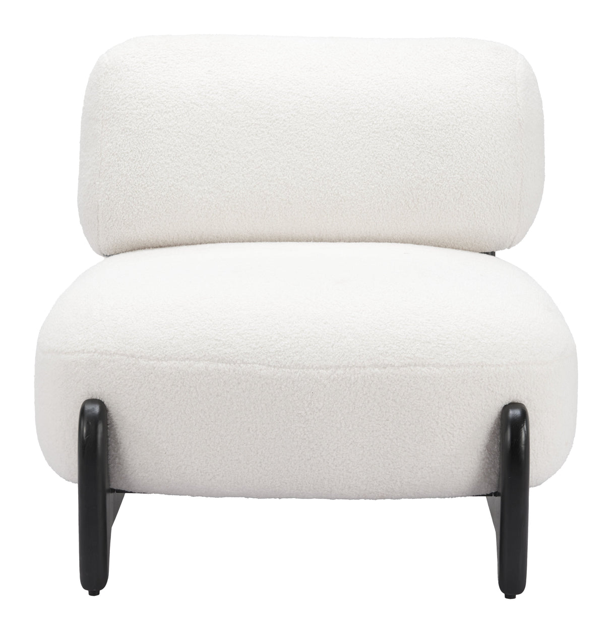 Bombo White Accent Chair by Zuomod at Eve Furniture