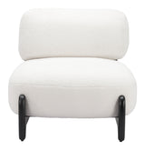 Bombo White Accent Chair by Zuomod at Eve Furniture