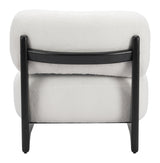Bombo White Accent Chair by Zuomod at Eve Furniture