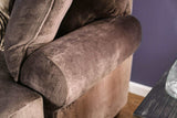 Bonaventura Brown Stationary Sofa & Loveseat by Furniture of America at Eve Furniture