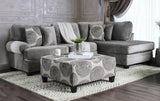 Bonaventura Gray Sectional by Furniture of America at Eve Furniture
