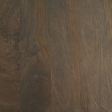 Bondi Dark Brown Wood w/ Paper Rope 4 Door Closed Sideboard by Mercana at Eve Furniture