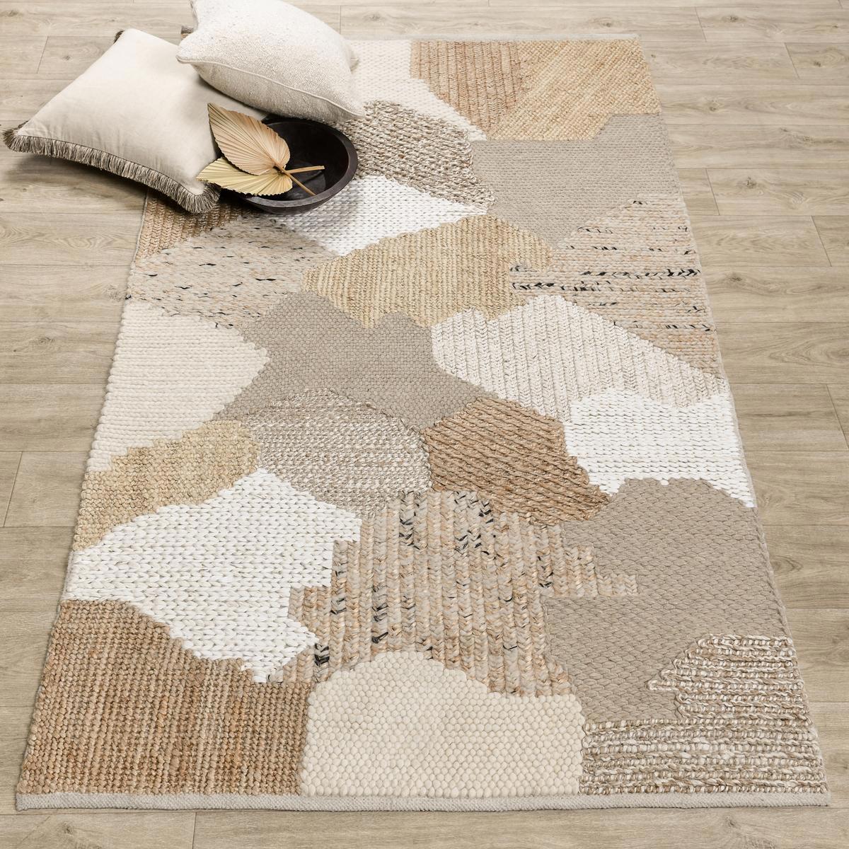 Bondo Natural Multi Rug by Classic Home at Eve Furniture