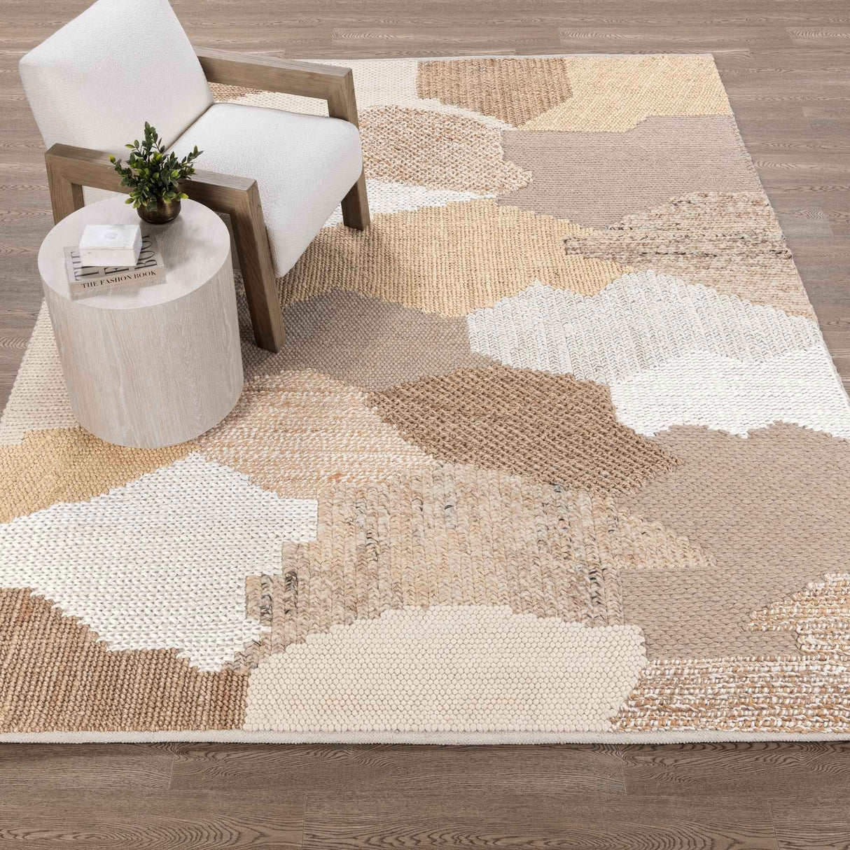 Bondo Natural Multi Rug by Classic Home at Eve Furniture