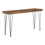 Boneta Console Table - Natural by Moe's Home at Eve Furniture