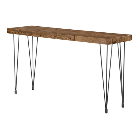 Boneta Console Table - Natural by Moe's Home at Eve Furniture