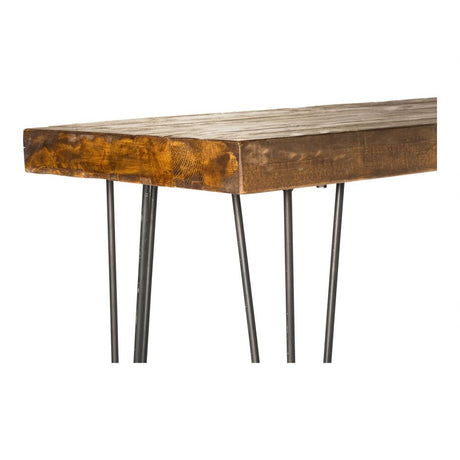 Boneta Console Table - Natural by Moe's Home at Eve Furniture