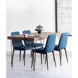 Boneta Dining Table Small Natural by Moe's Home at Eve Furniture