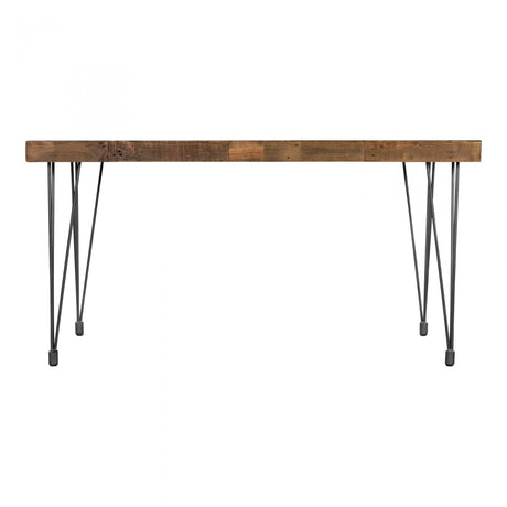 Boneta Dining Table Small Natural by Moe's Home at Eve Furniture