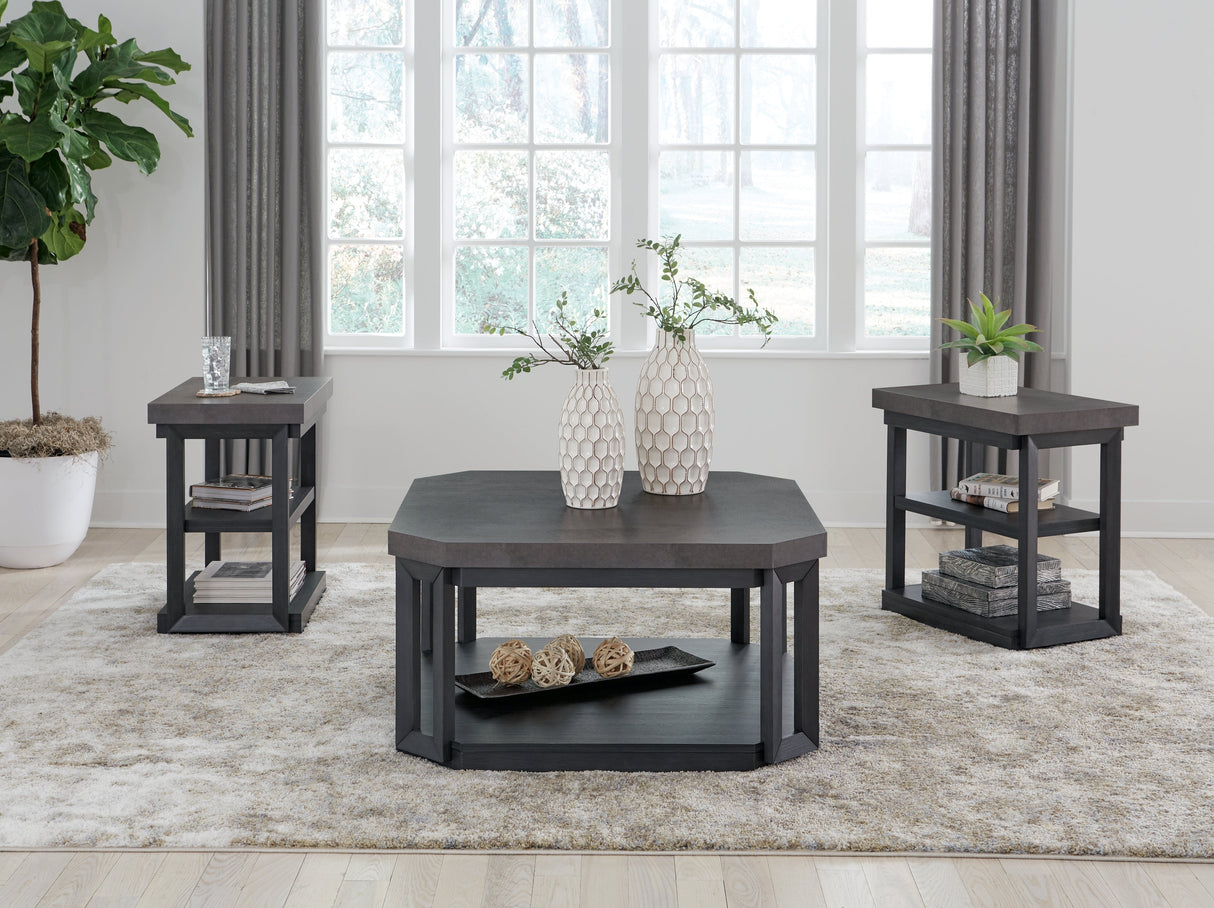 Bonilane Black/Gray Table