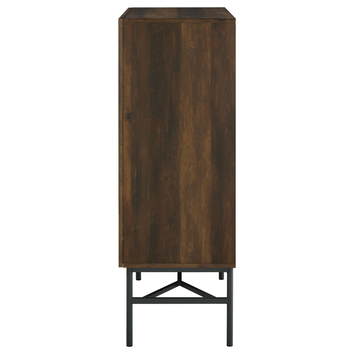 Bonilla 2-Door Accent Cabinet with Glass Shelves