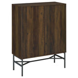 Bonilla 2-Door Accent Cabinet with Glass Shelves