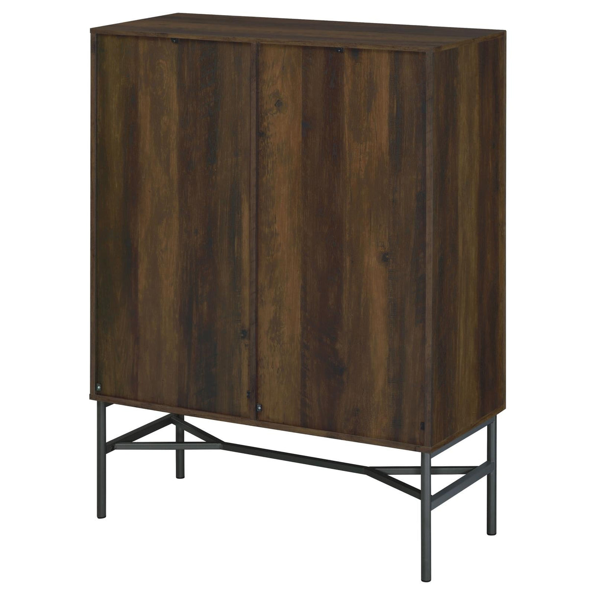 Bonilla 2-Door Accent Cabinet with Glass Shelves